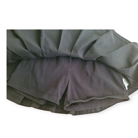 Black Pleated Tennis Skirt Skort by J. Galt, Size S - Picture 5 of 10
